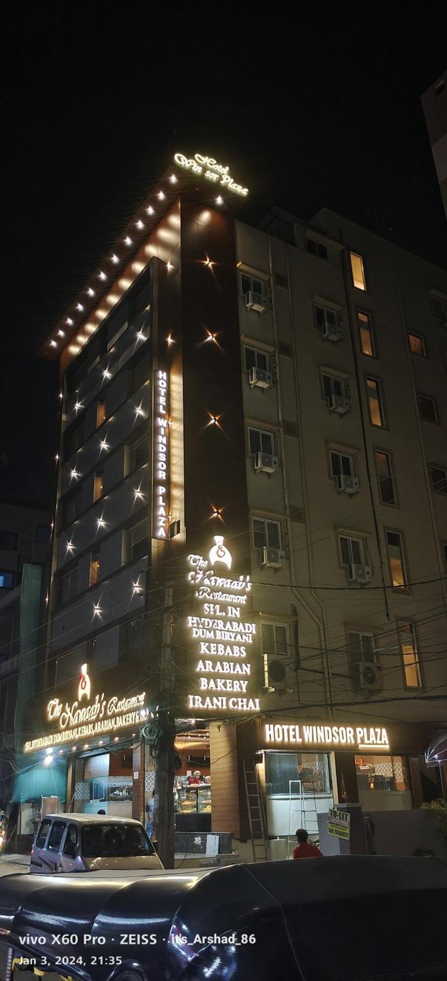 Hotel Windsor Plaza Hajdarábád Exteriér fotografie